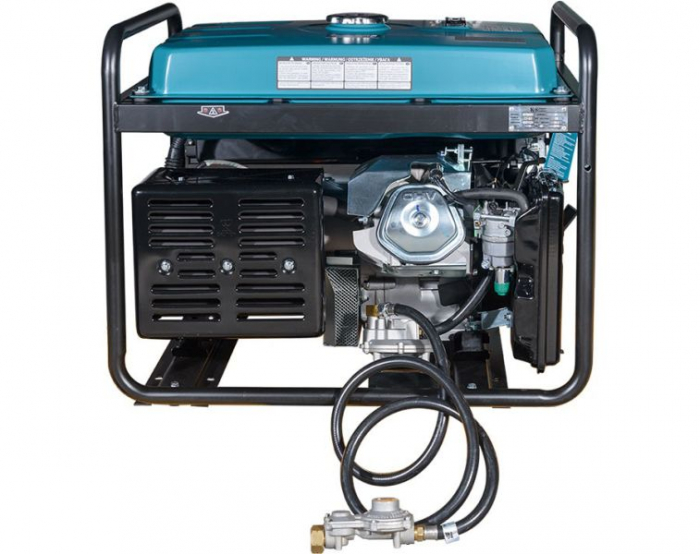 Generator, tip: LPG/Petrol 230V, putere motor 18 HP, putere maxima: 8kW, curent nominal: 34,8A, stecher: 1x12V DC, 1x16A (230V), 1x32A (230V); pornire: electric/manual [3]
