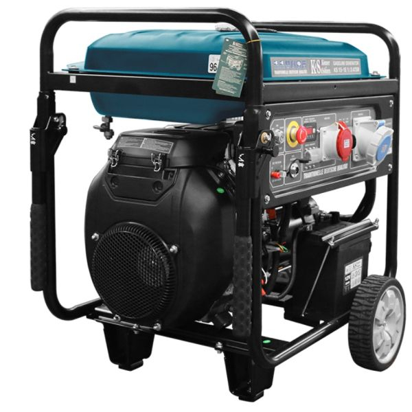 Generator, tip: Petrol 230/400V, putere motor 22 HP, putere maxima: 11,5/12,5kW, curent nominal: 22/48A, stecher: 1x32A (400V), 1x63A (230V); pornire: electric [2]