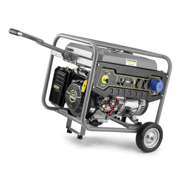 Generator, tip: Petrol 230V, putere motor 13 HP, putere maxima: 5,5kW, curent nominal: 23,8A, stecher: 1x32A (230V), 2x16A (230V); pornire: electric/manual [2]