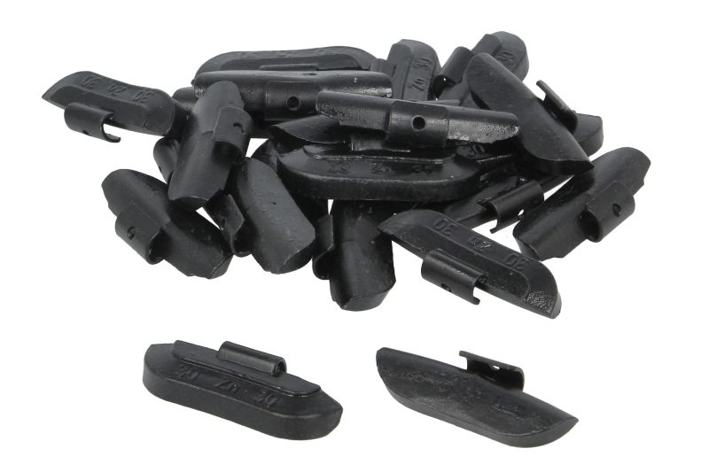 Greutate roata, zinc, negru, 30g (pret pentru: 100 buc) [1]
