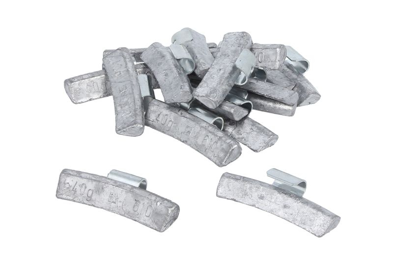 Greutate vulcanizare, 40g, pentru jantele din ALUMINIU (pret pt: 100buc) [1]