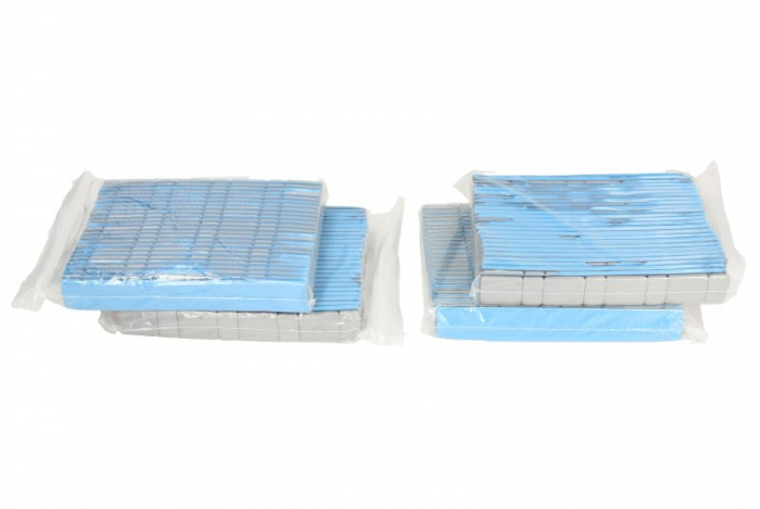 Greutate vulcanizare oţel, argintiu, 5/10g, 4x10g; 4x5g, banda larga; pictura; zincat (pret pt: 100buc) [4]