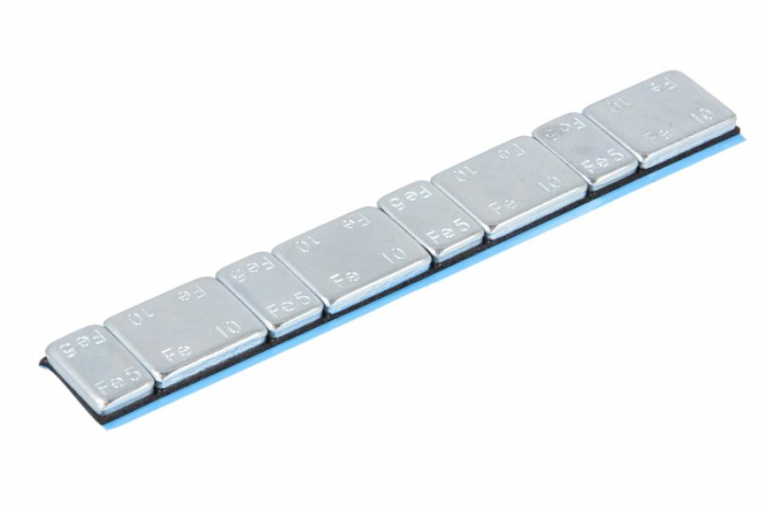 Greutate vulcanizare oţel, argintiu, 5/10g, 4x10g; 4x5g, banda larga; zincat (pret pt: 100buc) [4]