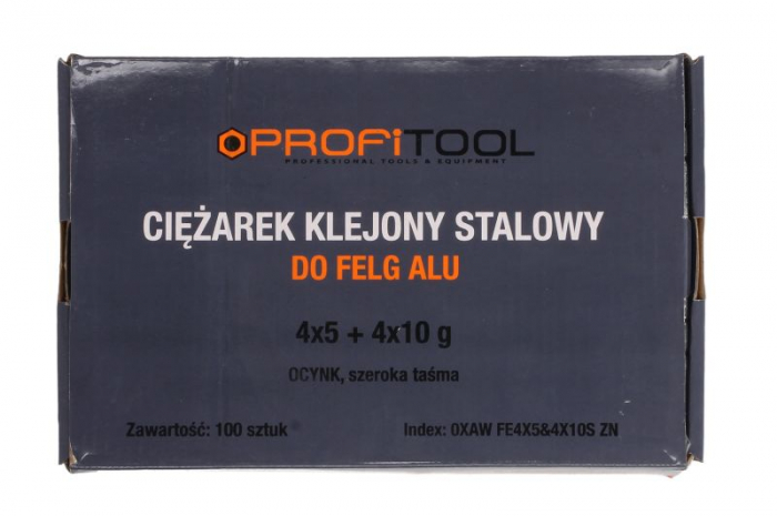 Greutate vulcanizare oţel, argintiu, 5/10g, 4x10g; 4x5g, banda larga; zincat (pret pt: 100buc) [1]