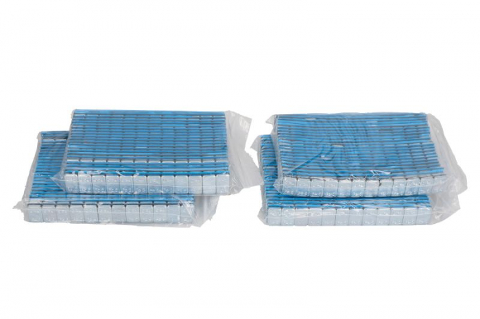 Greutate vulcanizare oţel, argintiu, 5g, 12x5g, banda larga ECO; zincat (pret pt: 100buc) [3]
