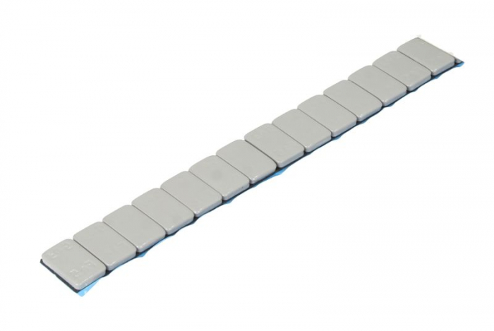 Greutate vulcanizare oţel, gri, 5g, 1200x5g, banda larga; pictura; se ruleaza 6 kg; zincat [4]
