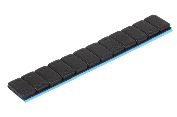 Greutate vulcanizare oţel, negru, 5g, 12x5g, banda larga; pictura; zincat (pret pt: 100buc) [4]