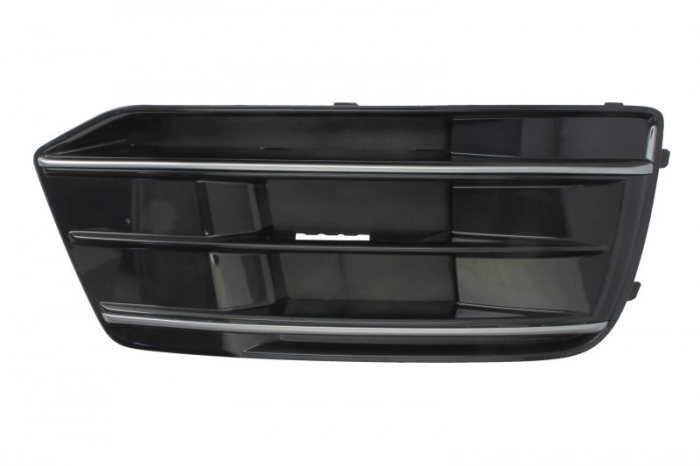 Grila bara fata cu banda cromata plastic, crom potrivit AUDI Q5 FY 2017-2020 [3]