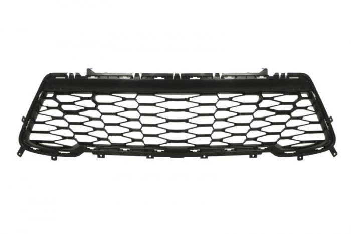Grila bara fata cu radiator de ulei, plastic, negru lucios potrivit CHEVROLET CAMARO dupa 2011 [2]