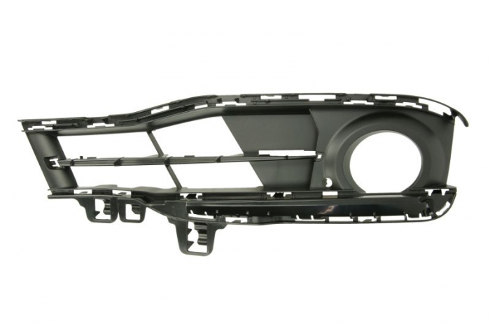 Grila bara fata dreapta cu locas ornament, SPORT, cu locas proiectoare, plastic BMW Seria 3 (F30, F80, F31) intre 2014-2017 [1]