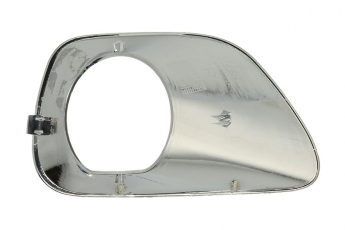 Grila bara fata dreapta cu locas proiectoare, plastic, crom JEEP GRAND CHEROKEE 4 IV WK2 intre 2010-2013 [2]