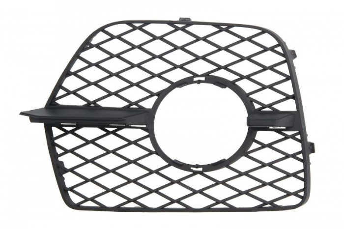 Grila bara fata dreapta cu locas proiectoare, plastic, negru BMW X6 E71, E72 intre 2007-2014 [2]