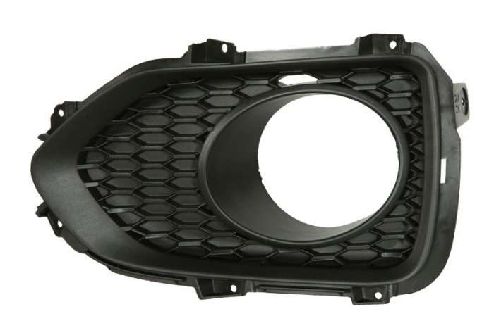 Grila bara fata dreapta cu locas proiectoare, plastic, negru KIA SORENTO 2 II intre 2010-2012 [1]