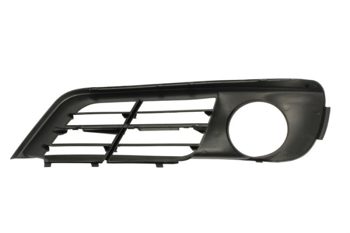 Grila bara fata dreapta cu locas proiectoare, plastic, negru potrivit BMW Seria 5 GRAN TURISMO F07 2013-2017 [2]