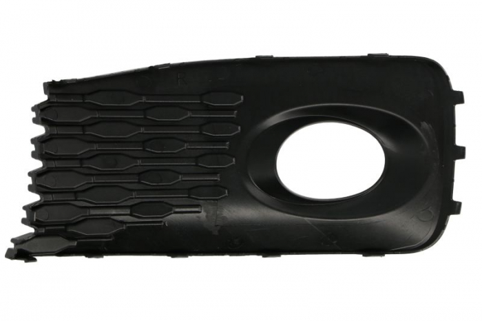 Grila bara fata dreapta cu locas proiectoare, plastic, negru potrivit VW CADDY V dupa 2020 [3]