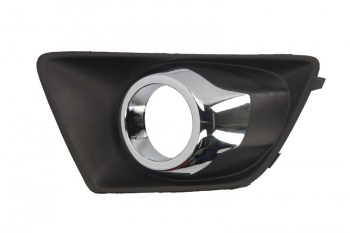 Grila bara fata Dreapta cu locas proiector plastic, crom/negru potrivit FORD ECOSPORT 2013-2017 [2]