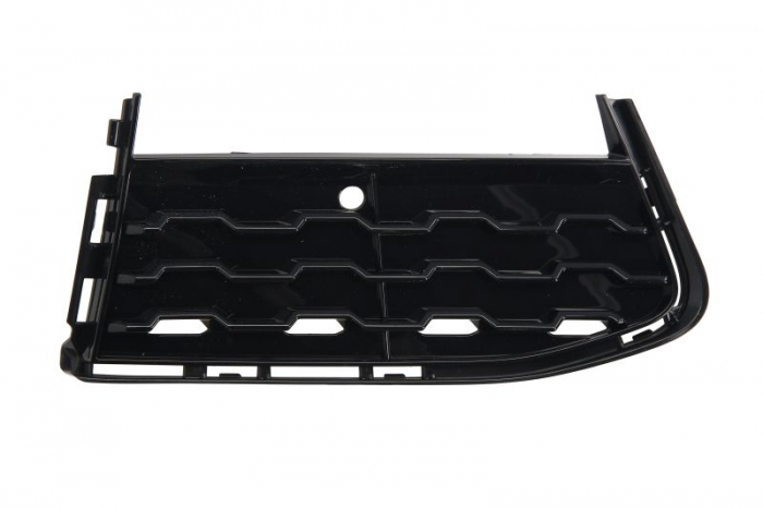Grila bara fata Dreapta inchis, model pachet M, cu locas proiector plastic, negru potrivit BMW 7 G11, G12 2015-2019 [2]