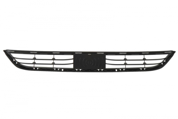 Grila bara fata inferior mijloc pentru sistem activ cruise control plastic, negru BMW X3 F25 intre 2014-2017 [2]