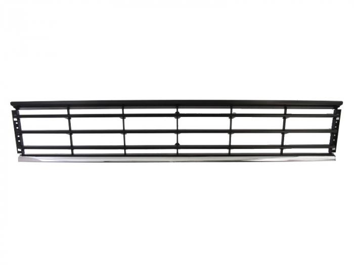 Grila bara fata mijloc, negru/crom VW PASSAT intre 2010-2014 [1]
