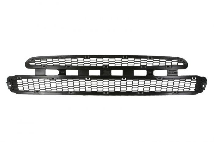 Grila bara fata plastic, negru potrivit TESLA MODEL S 2012-2016 [1]