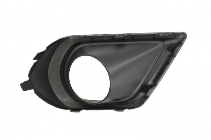 Grila bara fata stanga cu locas proiectoare, negru mat SUBARU FORESTER SJ intre 2013-2016 [2]
