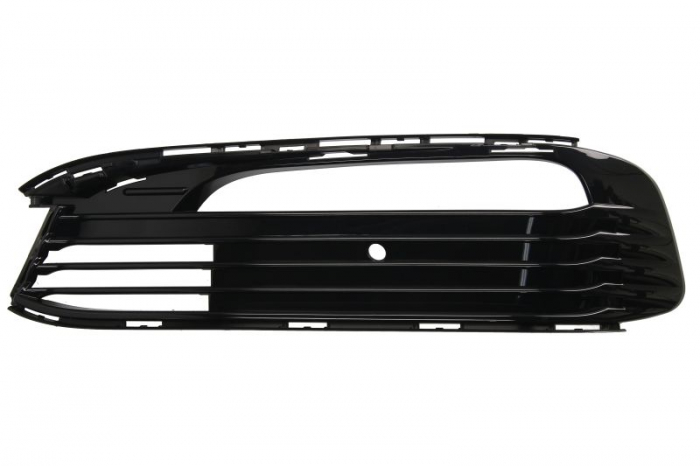 Grila bara fata stanga cu locas proiectoare, plastic, negru BMW Seria 7 G11, G12 intre 2015-2019 [2]