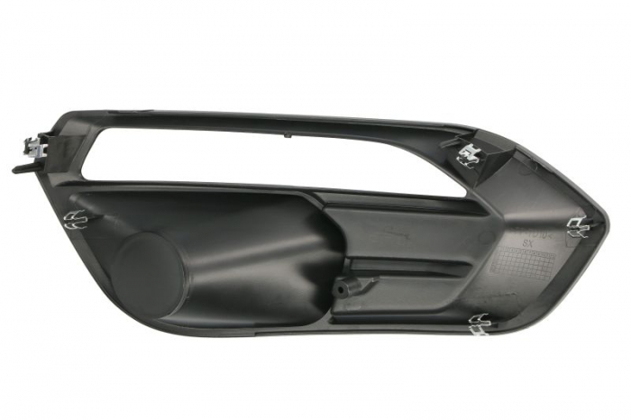 Grila bara fata stanga locas lumini zi, plastic, negru potrivit IVECO DAILY VI dupa 2019 [2]