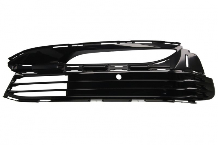 Grila bara fata stanga partial inchisa PURE EXCELLENCE, cu locas proiectoare ceata, plastic, negru lucios BMW Seria 7 G11, G12 intre 2015-2019 [1]