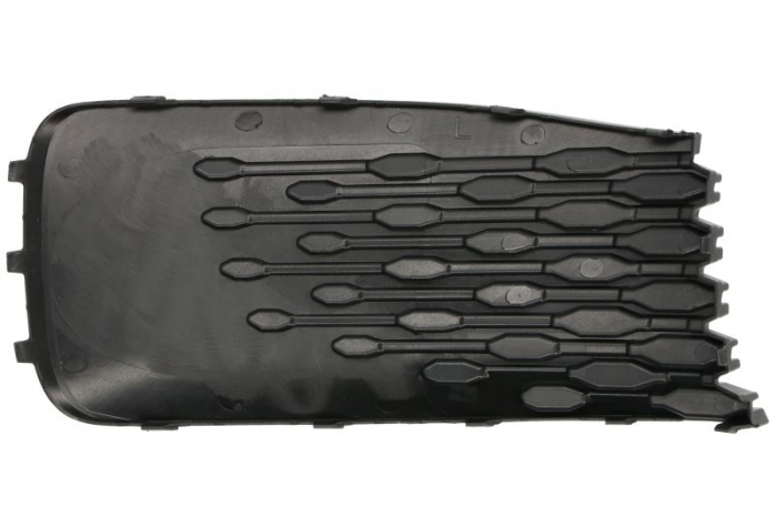 Grila bara fata stanga plastic, negru potrivit VW CADDY V dupa 2020 [2]