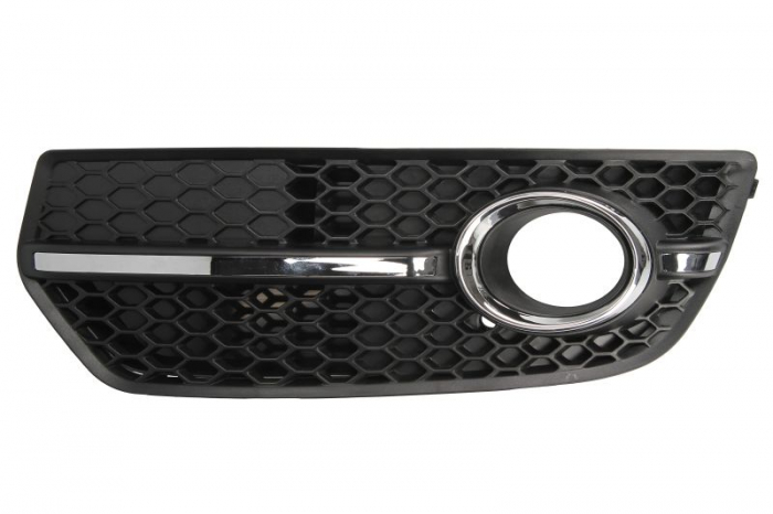 Grila bara fata Stanga S-LINE, plastic, crom/negru potrivit AUDI Q5 2008-2017 [2]