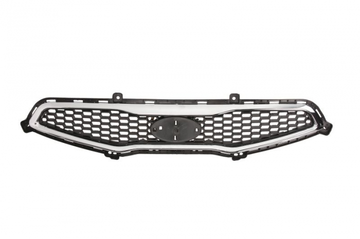 Grila fata 5 usi negru/crom KIA PICANTO 2 II intre 2011-2015 [2]