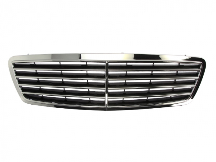 Grila fata AVANTGARDE, negru/crom MERCEDES Clasa C T-MODEL S203, C W203 intre 2000-2004 [2]