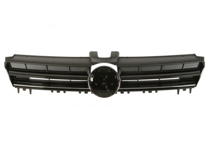 Grila fata comfort line, negru/crom VW GOLF 7 VII dupa 2012 [2]