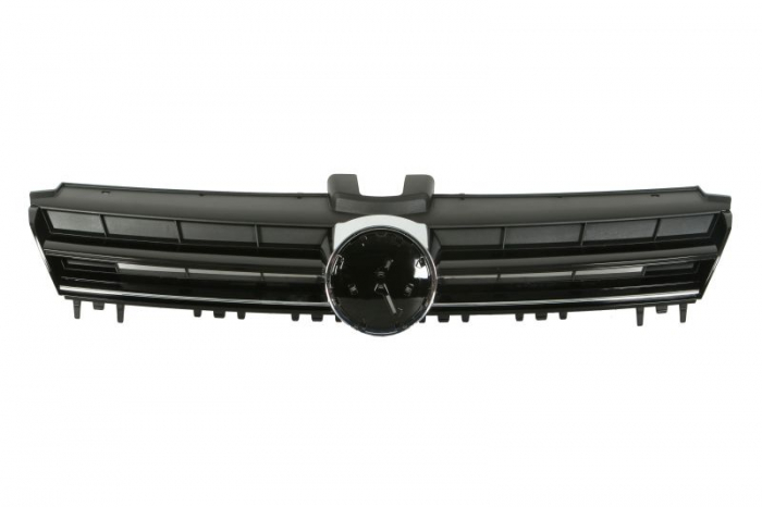 Grila fata comfort line, negru/crom VW GOLF 7 VII dupa 2012 [1]