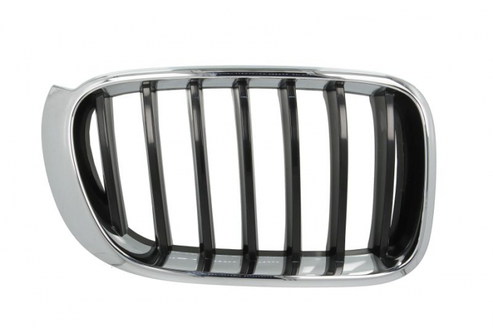 Grila fata dreapta BASIS, negru/crom BMW X3, X4 intre 2014-2018 [2]