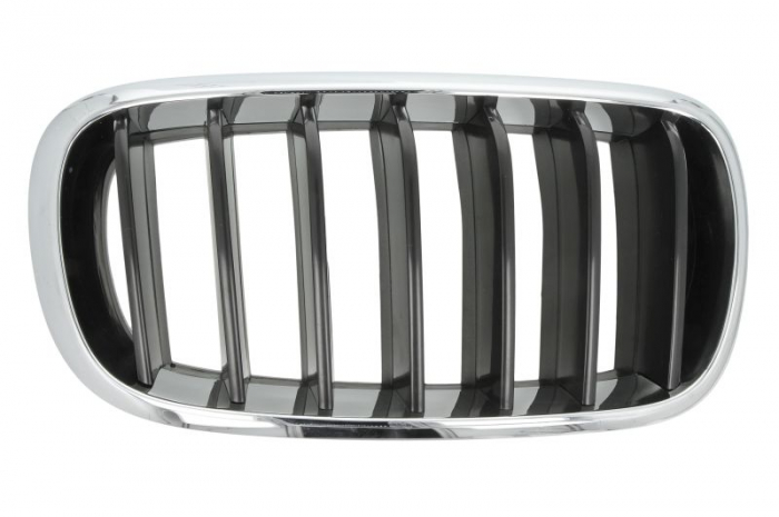 Grila fata dreapta BASIS, negru/crom BMW X5, X6 intre 2013-2019 [2]