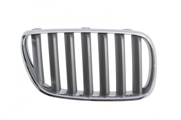 Grila fata dreapta crom/gri BMW X3 intre 2007-2011 [2]