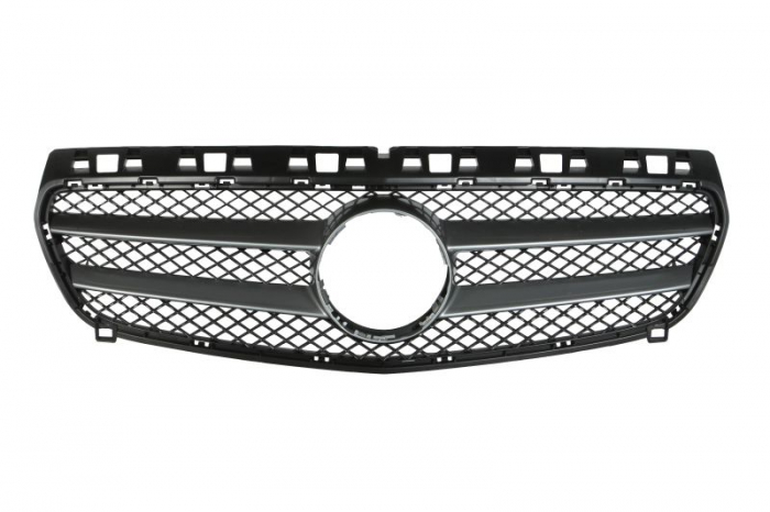 Grila fata negru/argintiu MERCEDES Clasa A W176 dupa 2012 [2]