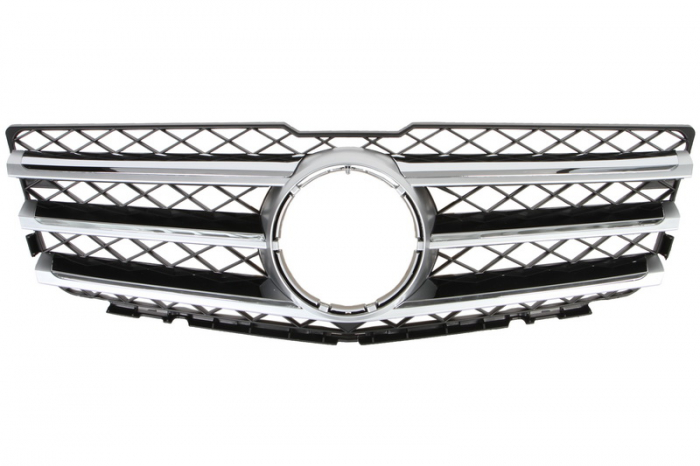 Grila fata negru/crom MERCEDES GLK intre 2008-2012 [2]