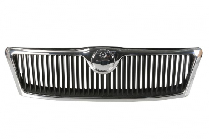 Grila fata negru/crom SKODA OCTAVIA intre 2004-2008 [2]