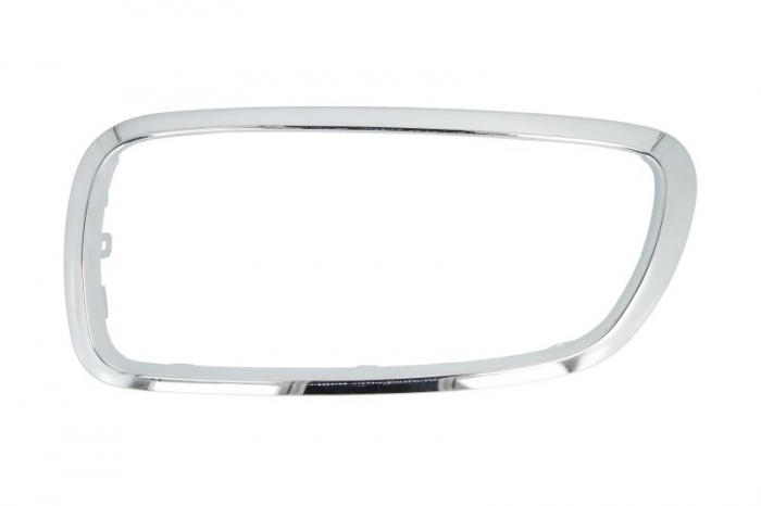 Grila fata rama faruri stanga plastic, crom BMW Seria 7 E65, E66, E67 intre 2005-2009 [2]