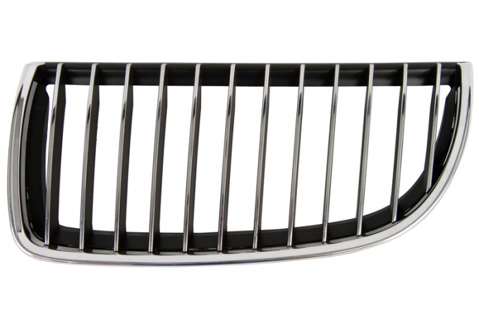 Grila fata stanga crom BMW Seria 3 intre 2004-2008 [2]