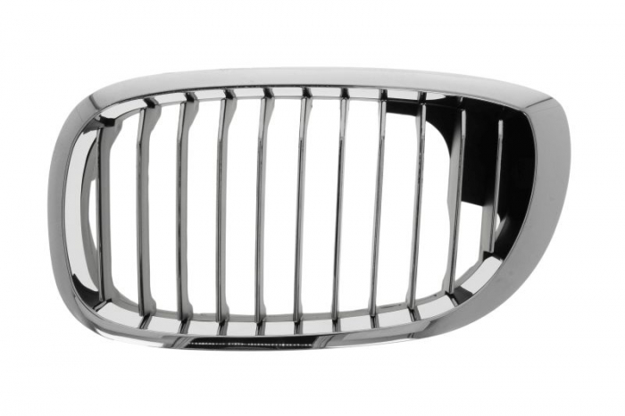 Grila fata stanga decapotabila; coupe, negru/crom/crom BMW Seria 3 intre 2003-2006 [2]