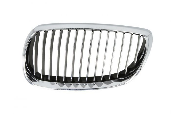 Grila fata stanga decapotabila; coupe, negru/crom/crom BMW Seria 3 intre 2006-2010 [2]