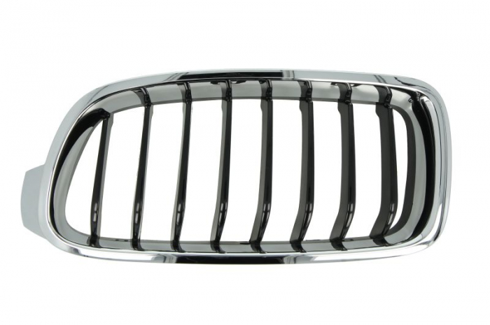 Grila fata stanga SPORT, negru/crom BMW Seria 3 F30, F31, F80 intre 2011-2015 [1]