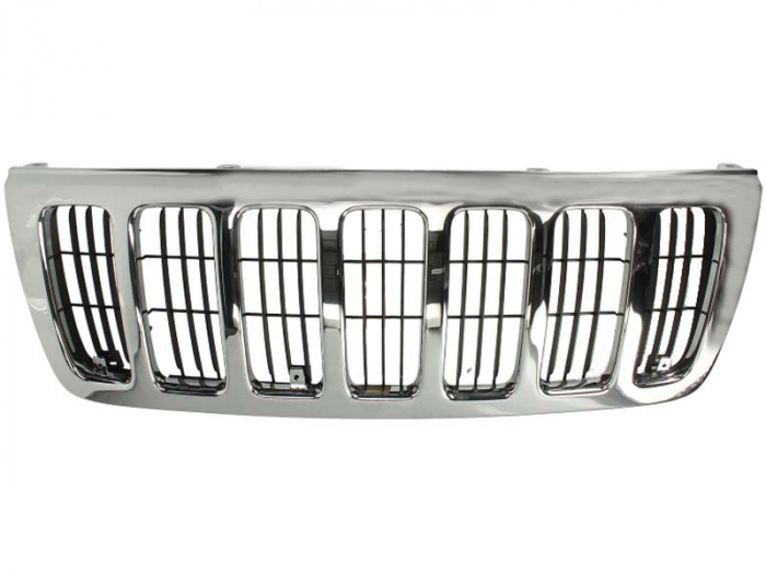Grila fata stangaArosuO, completa, negru/crom JEEP GRAND CHEROKEE intre 1998-2005 [2]