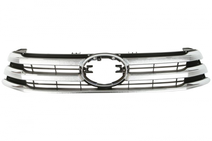 Grila radiator crom/negru potrivit TOYOTA HILUX VIII 2.4D/2.7/2.8D 2015-2017 [2]