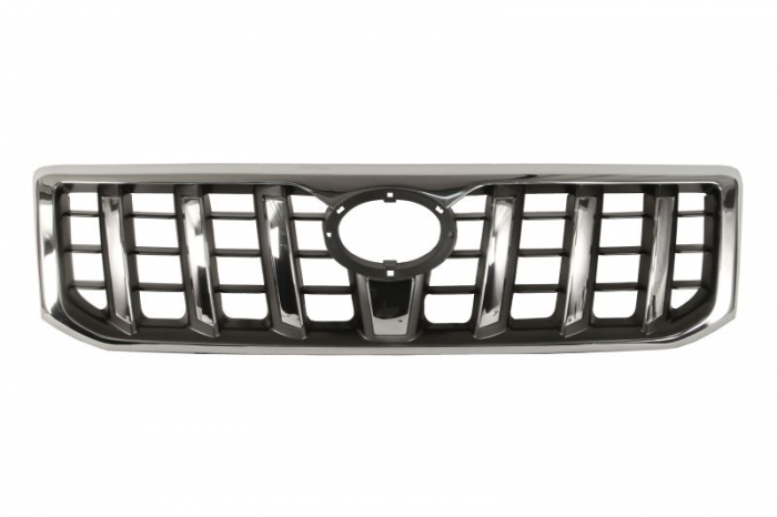 Grila radiator crom/negru potrivit TOYOTA LAND CRUISER 100, LAND CRUISER PRADO 2.7-4.5 1998-2010 [2]