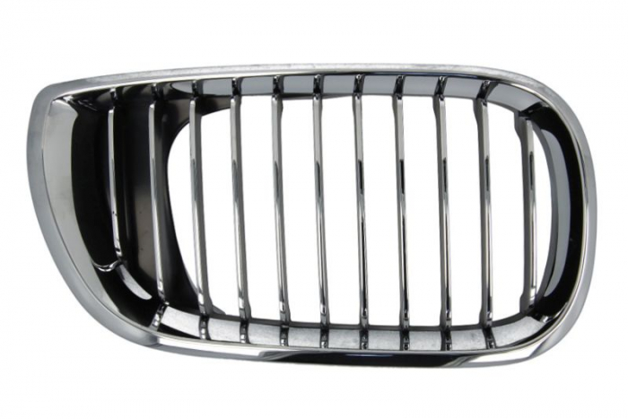 Grila radiator fata dreapta limuzina; station wagon, crom BMW Seria 3 intre 2001-2006 [3]
