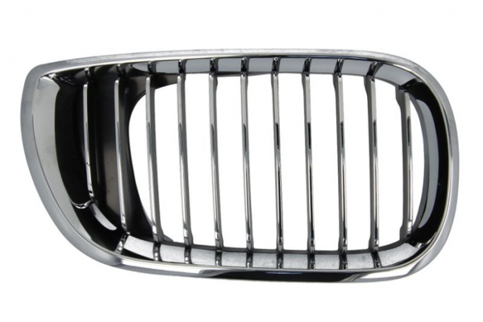 Grila radiator fata dreapta limuzina; station wagon, crom BMW Seria 3 intre 2001-2006 [1]